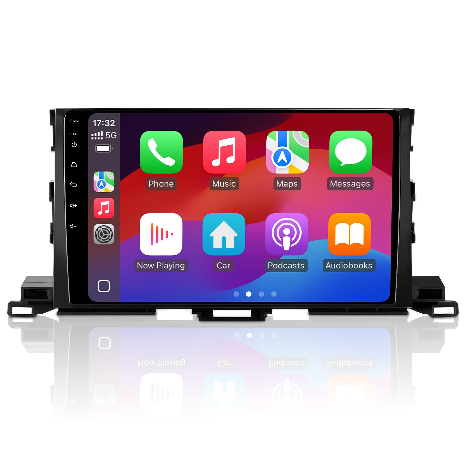 Photo 1 of 10.2'' Android 13 Car Radio Stereo for Toyota Highlander 2014-2019, Plug and Play Head Unit with CarPlay & Android Auto/1080P Backup Camera/AM FM Radio