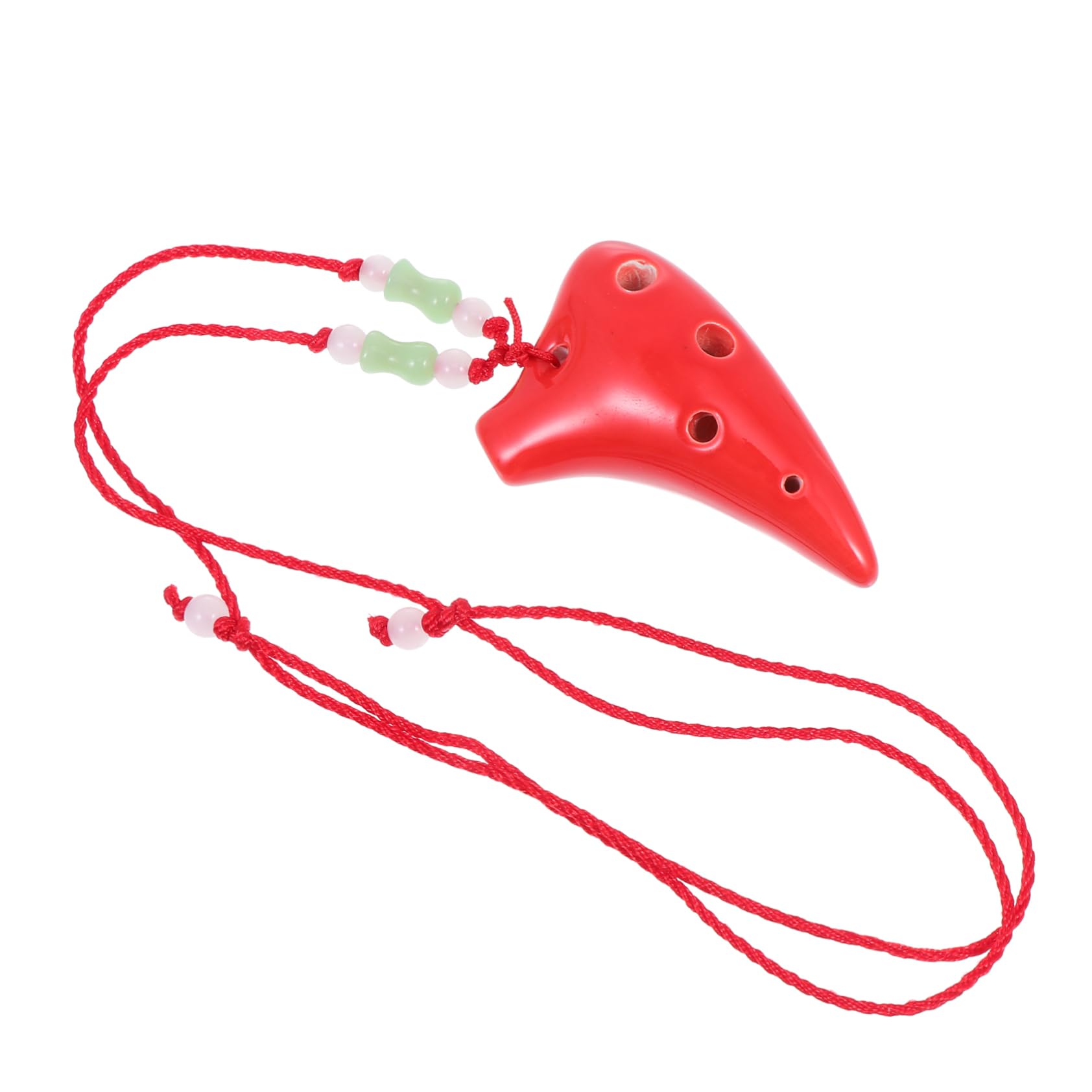 ERINGOGO 1 Set Ocarina Instrument Traditional Musical Ocarina for Beginners Durable Pottery with Craftsmanship Present for Music Lovers and Learners