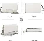 AFKOMST Clutch Purses for Women Small Convertible Wristlet and Evening Bag | Vegan Leather, Fits 6.7-inch Phone/Passport, Versatile for Formal Events/Prom/Wedding/Cocktail/Night Out/Daily Use