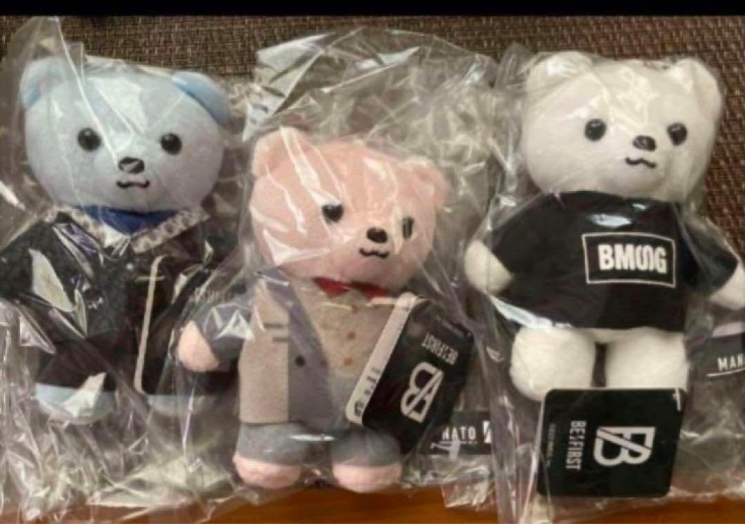 BE:FIRST SHUNTO MANATO RYUHEI ぬいぐるみ3点セット BE:FIRST SHUNTO