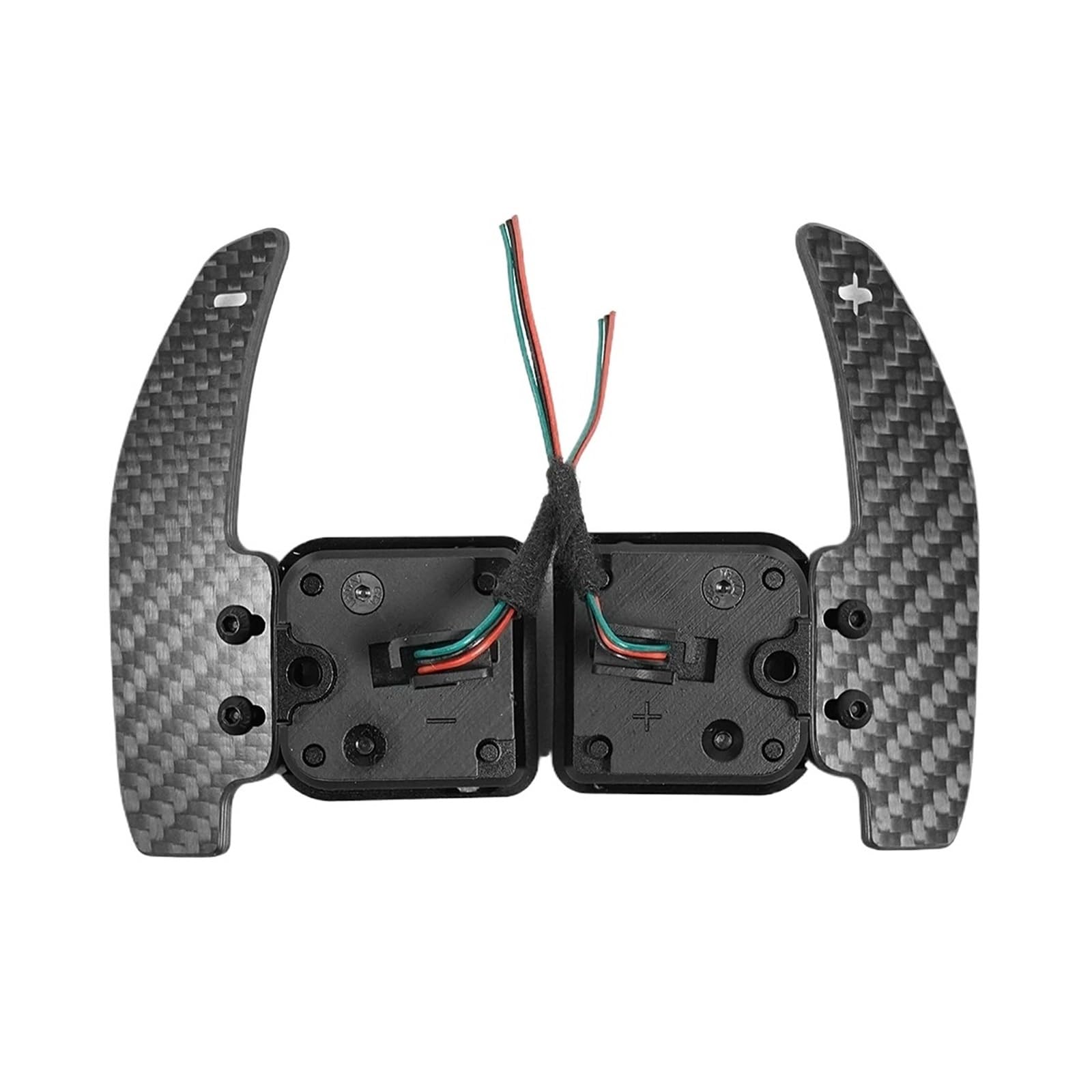 Yakisa Type 4 Paddles Shift For A3 For A5 For A8 Q2 For Q3 Q4 For Q5 For Q7 For Q8 S1 S2 S3 S4 S5 Sq5 Rs3 Rs4 Rs5 Rsq5 Carbon Fiber Paddle Shifters Paddle Shifter(Type 4)