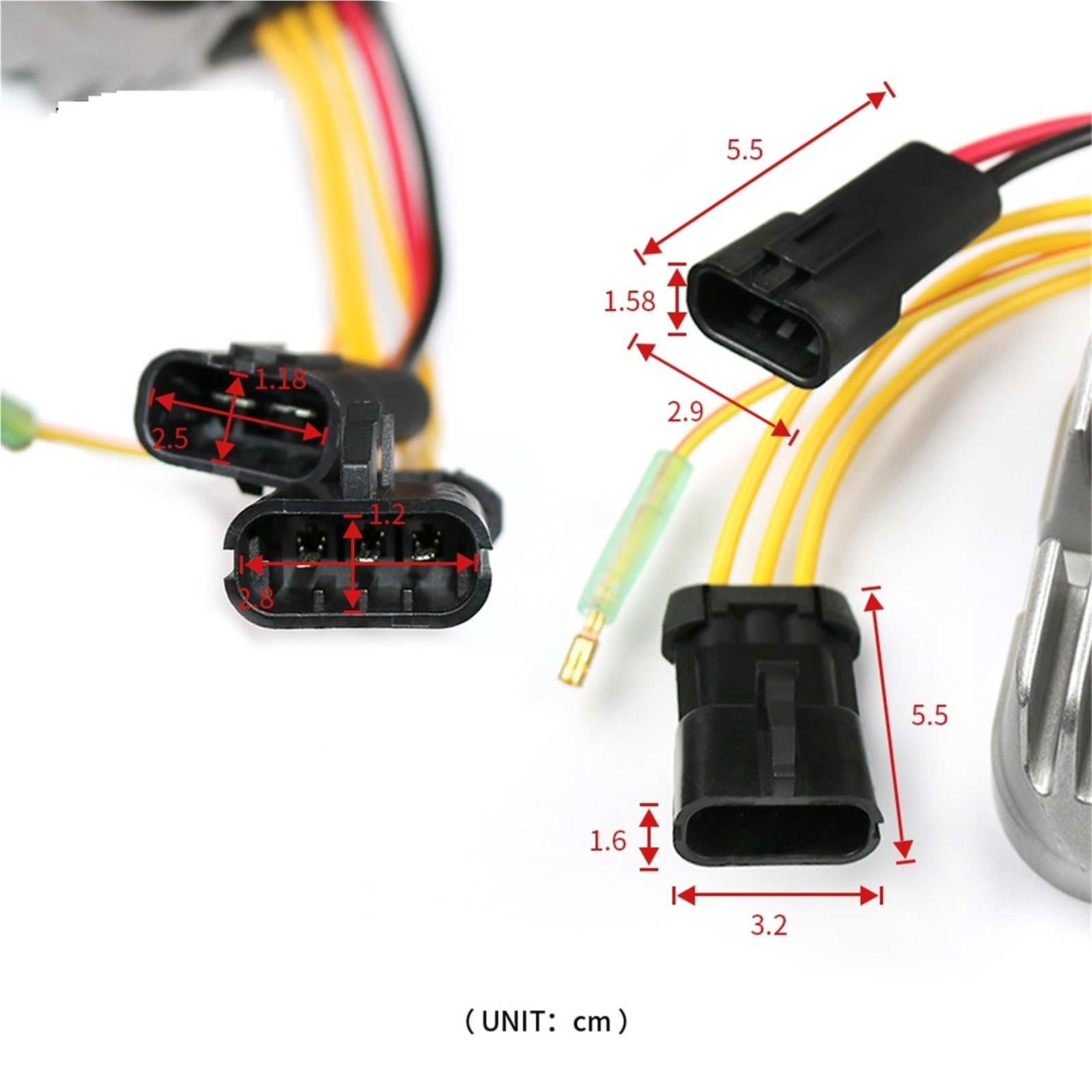 Prostownik napięcia‌ Regulator napięcia prostownik pasujący do Polaris Ranger 500 800 Crew 800 4X4 Sportman 800 6X6 RZR800 RZRS800 RZR4 800 4012748 UTV