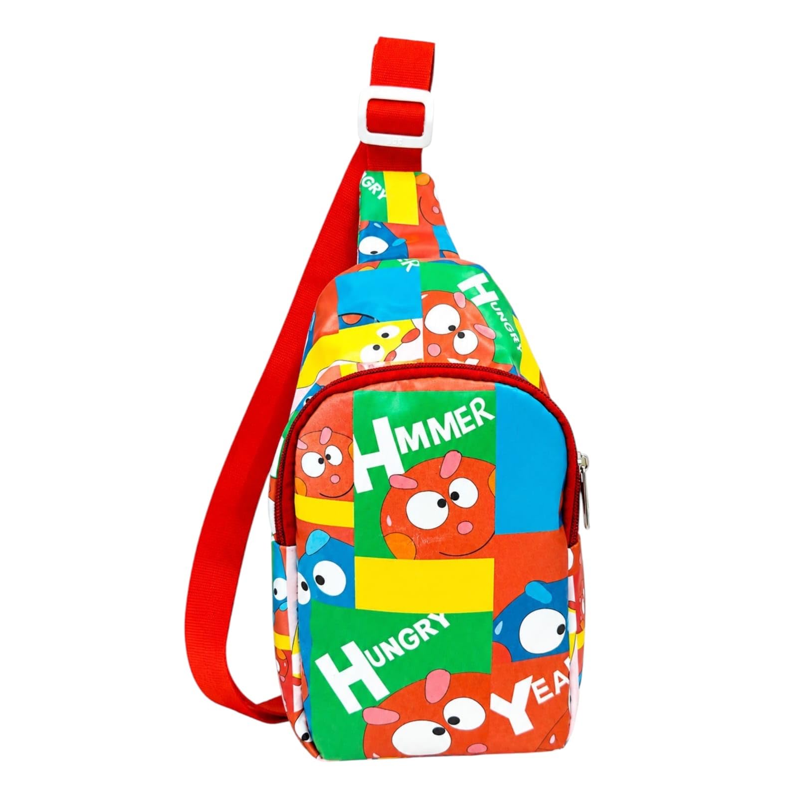 Fashionable Cartoon Printed Sling Bag for Girls, Multicolour Shoulder Bag, Single Compartment Crossbody Bag, |-3 L Capacity, |-1 Piece for Daily Use, Travel & Outing |-image-49