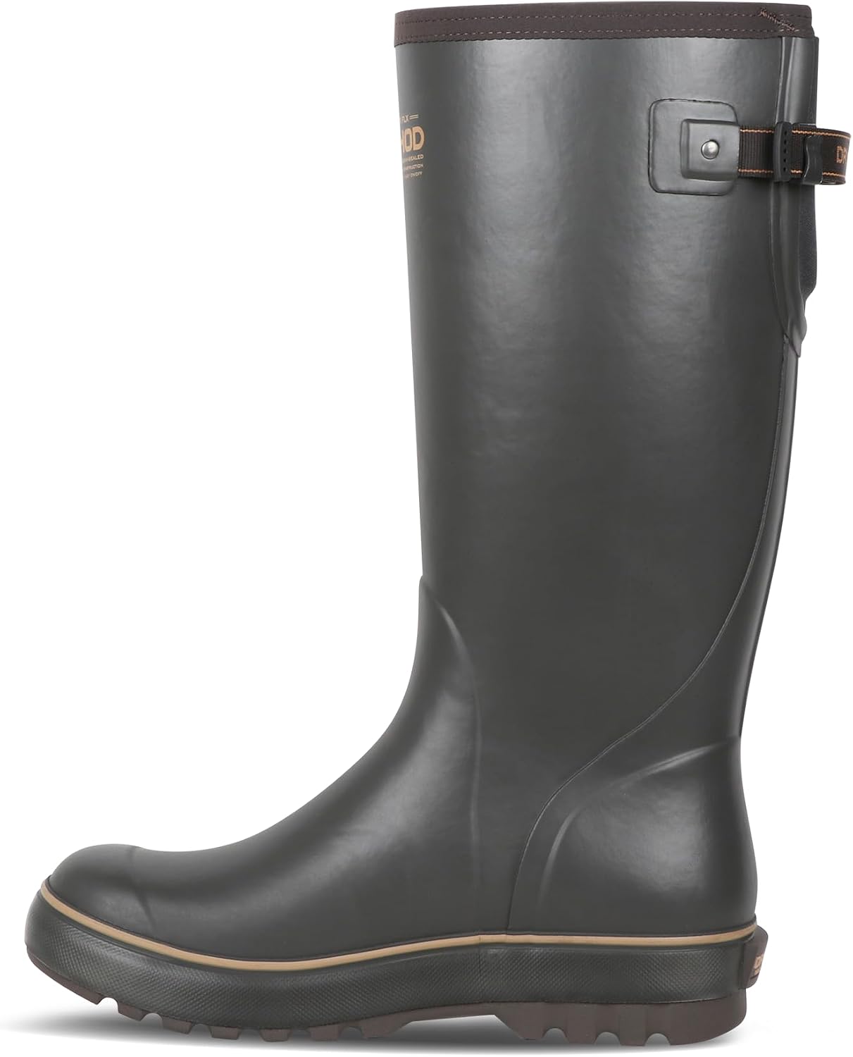 Dryshod Mudslinger FLX Gusset Rubber Mud Boots | Waterproof | Brown