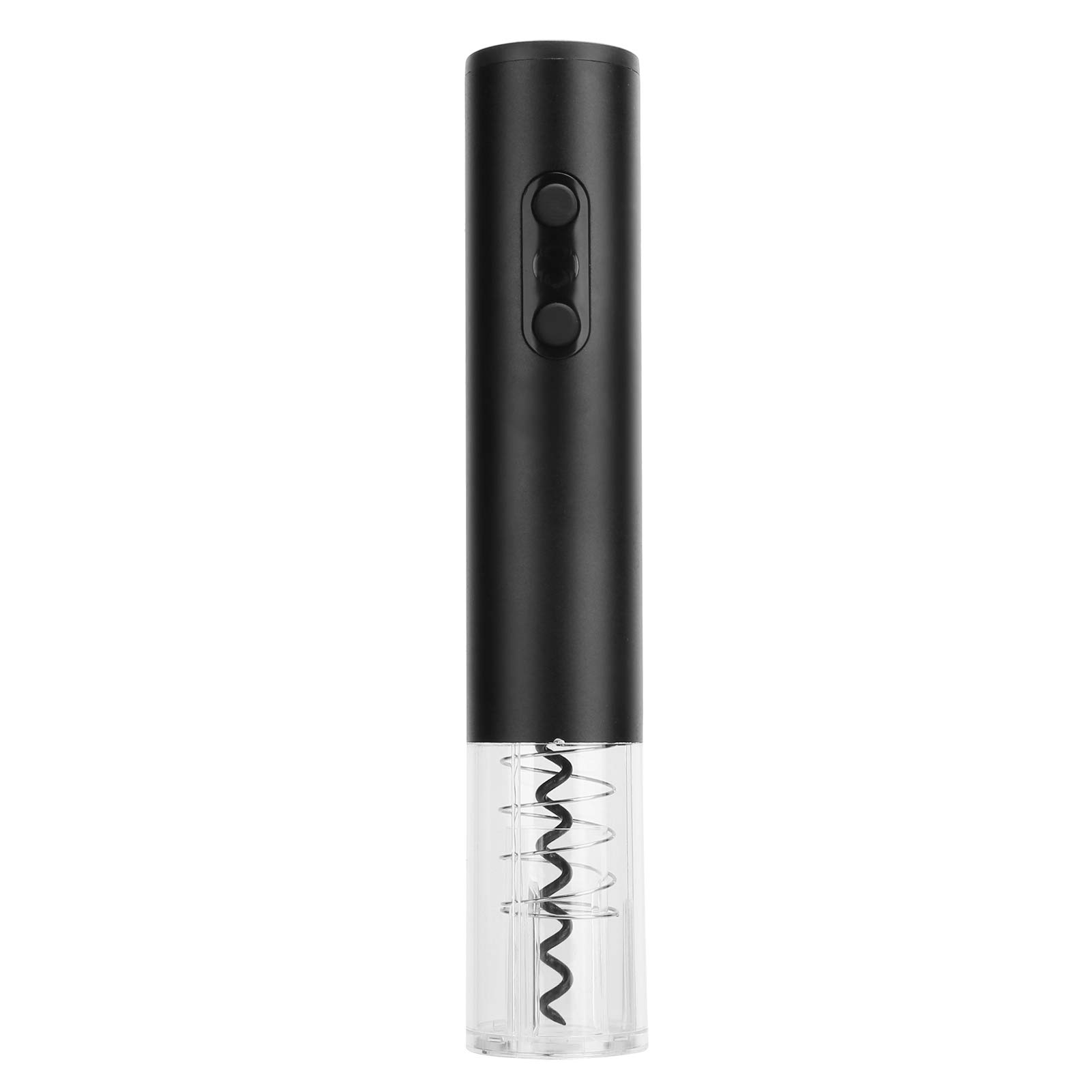 aqxreight Electric Wine Bottle Opener Automatic Corkscrew with Foil Cutter Pourer Vacuum Stopper for Wine Lovers (Black)