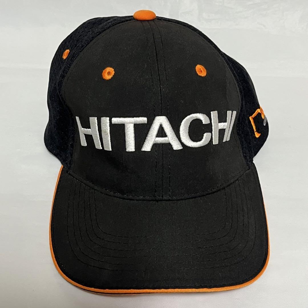Amazon.co.jp: 日立 帽子 キャップ 刺繍 ロゴ 建機 重機 ショベル