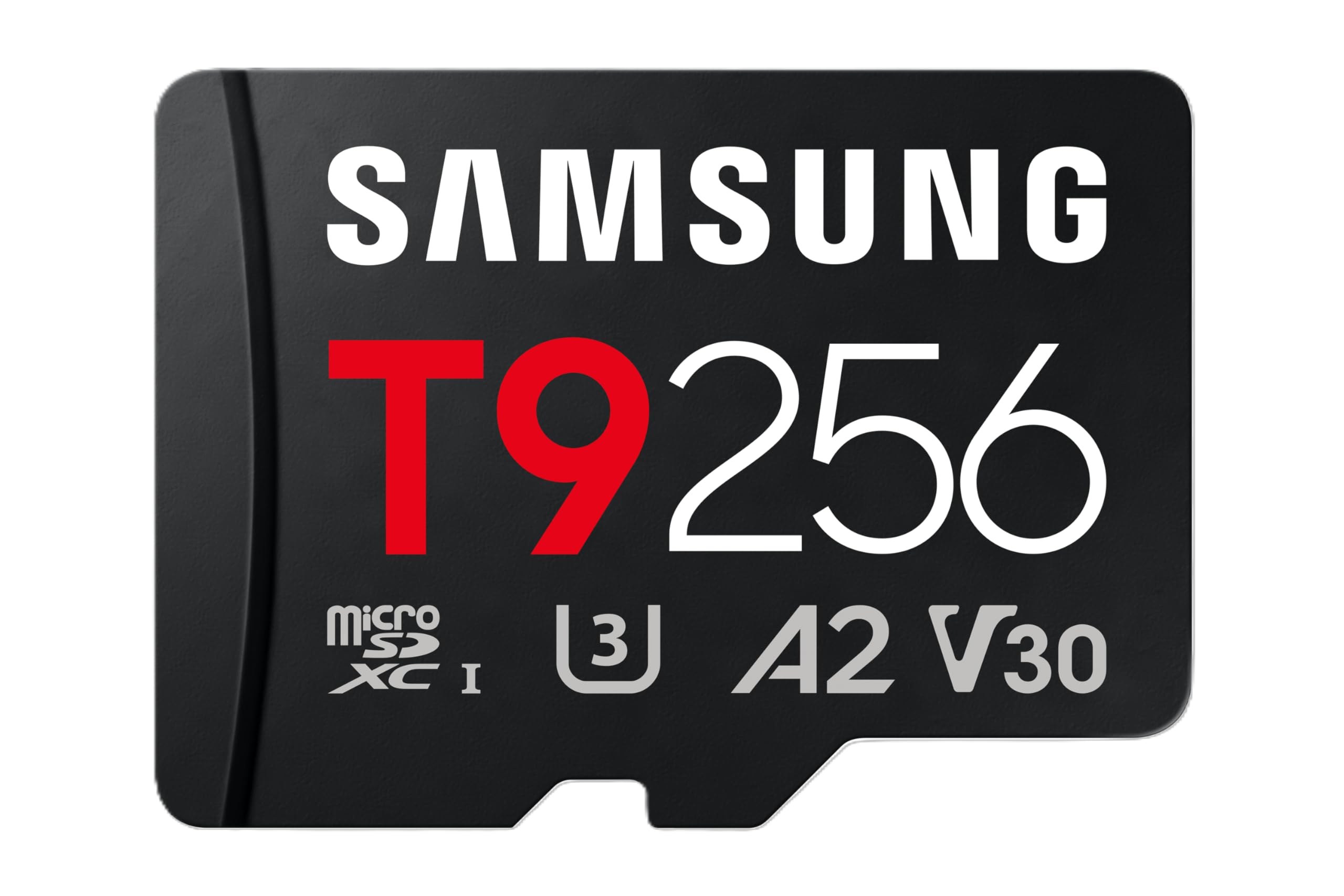 samsung t9 microsdxc, 256gb, 200 mb/s read, 130 mb/s write, memory card for avid gamers & professional creators, compatible with smartphone, action camera, drone & gaming console (mb-mh256t/ww)