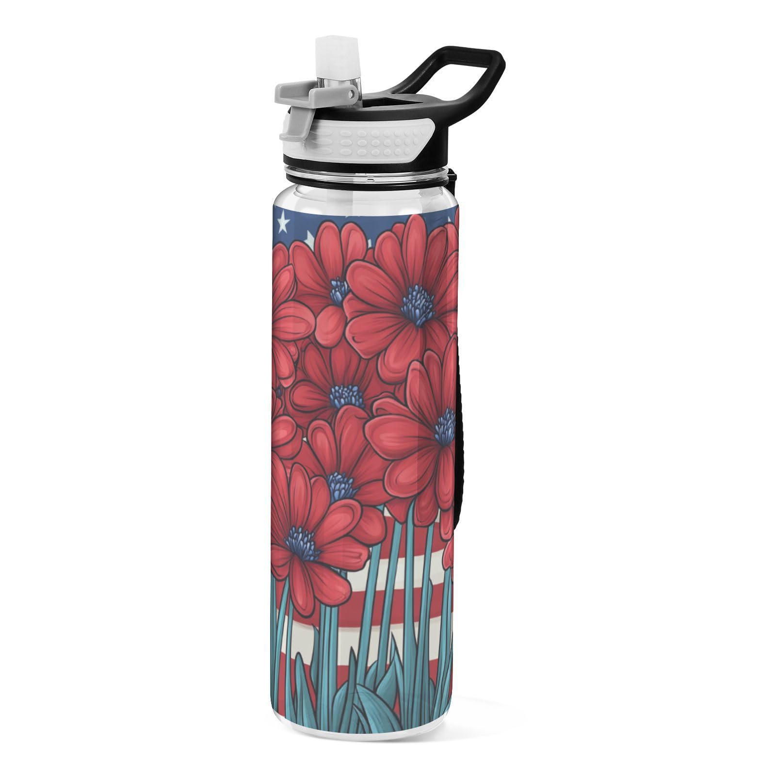 Bouteille Tritan 950ml sport et bureau pour rester hydraté activement et sans fuite