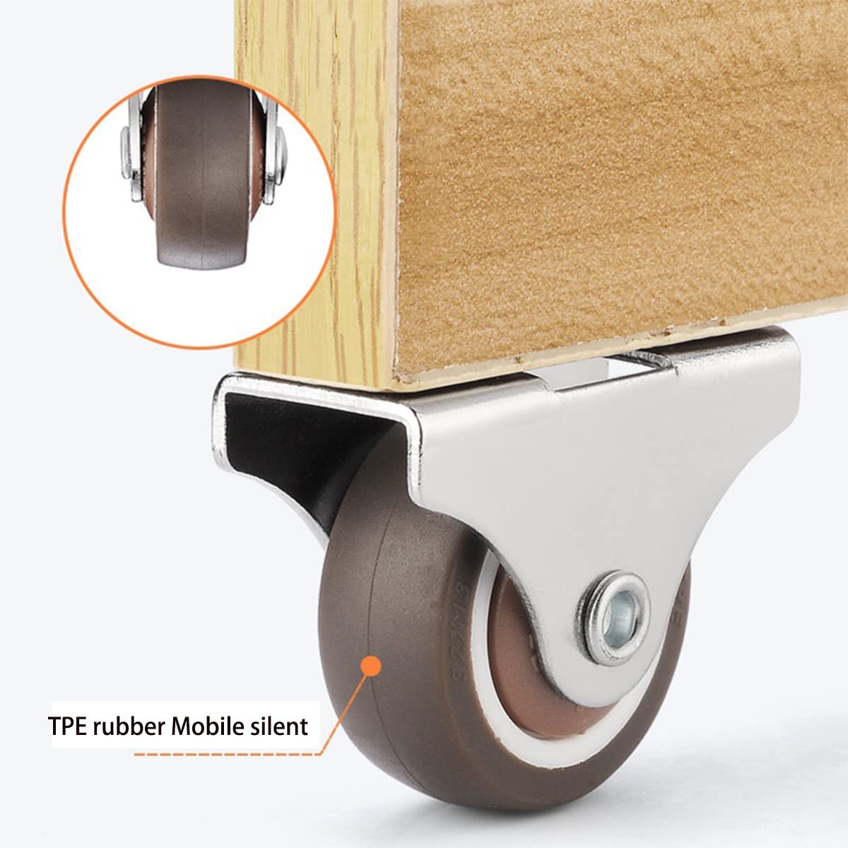 High Quality Small Plastic Swivel Caster Wheels For Furniture