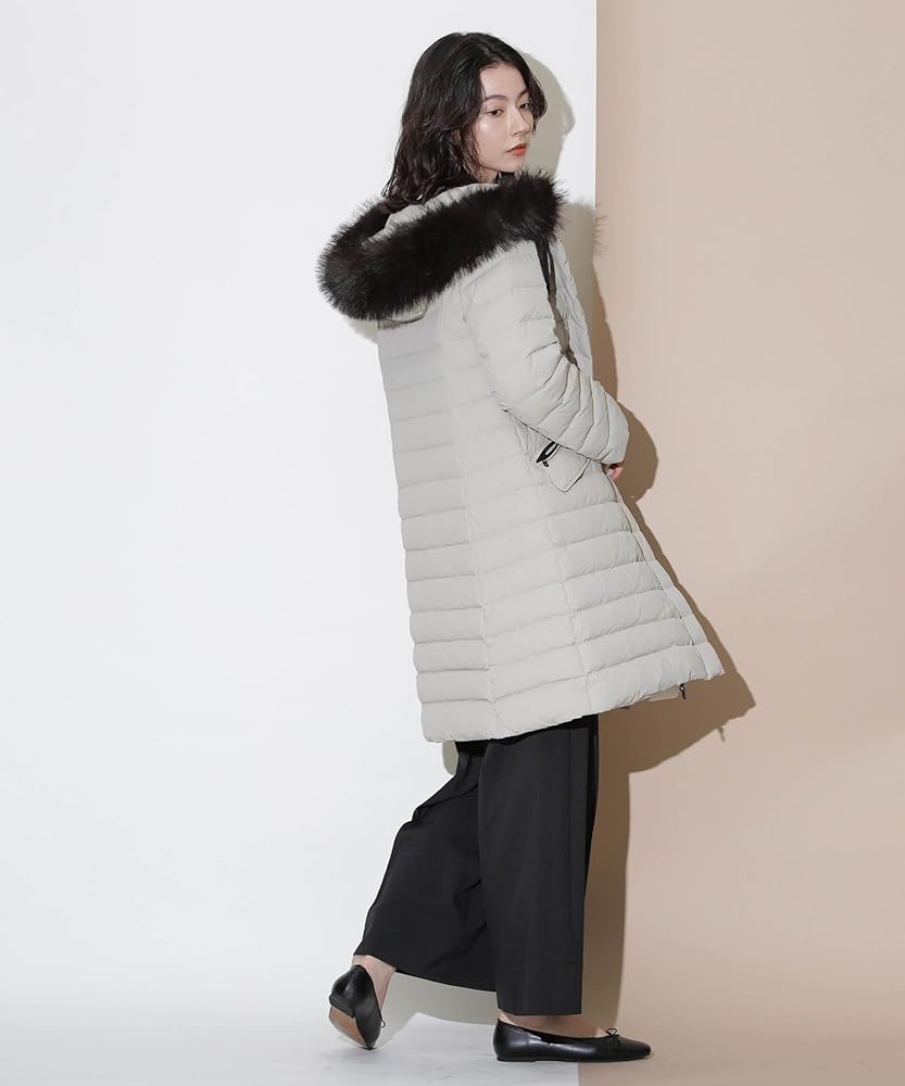 Amazon | [ナノ・ユニバース] 西川ダウン(R)」ストレッチロング