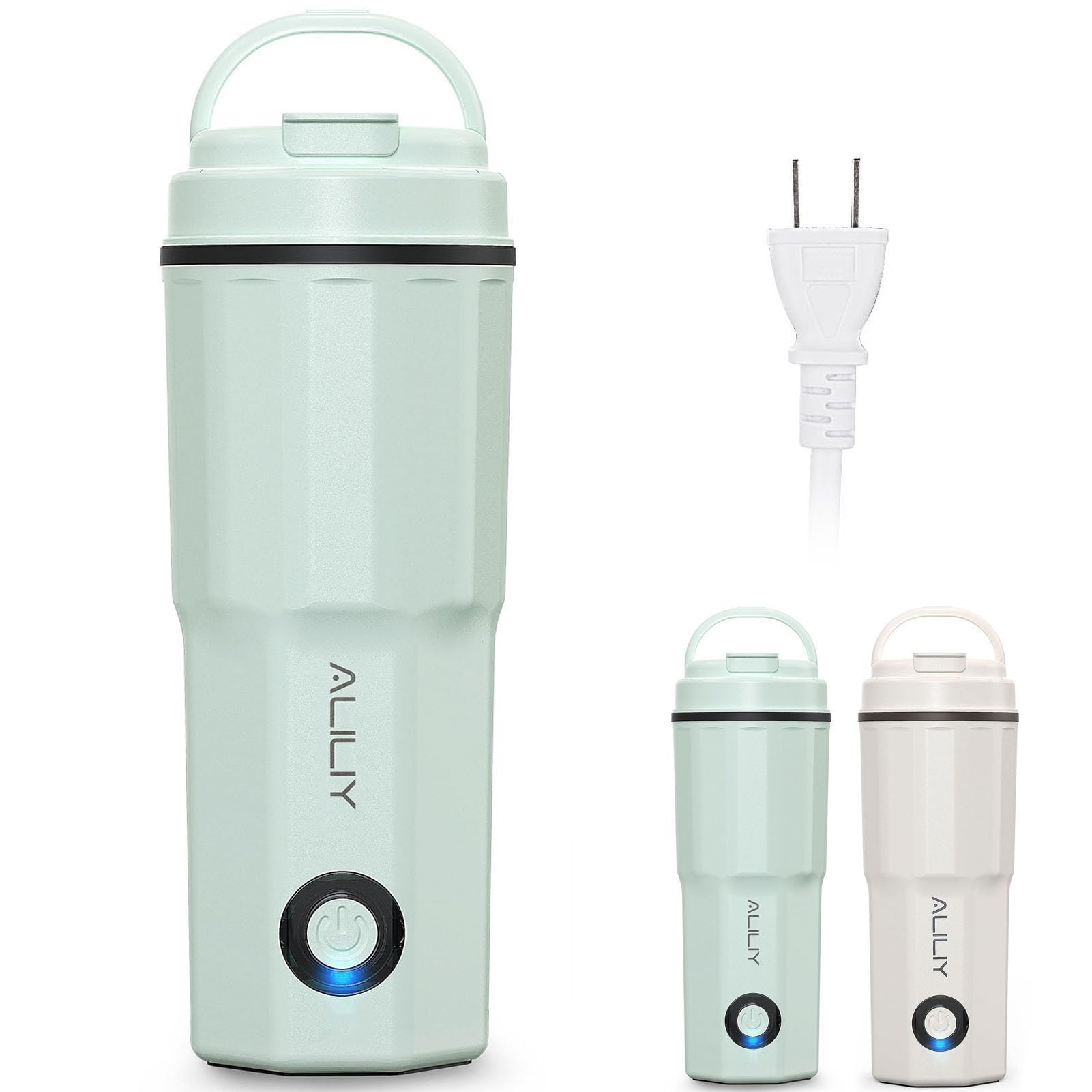 Amazon | Aliliy 電気ケトル ポータブル トラベルケトル 小型 380ML