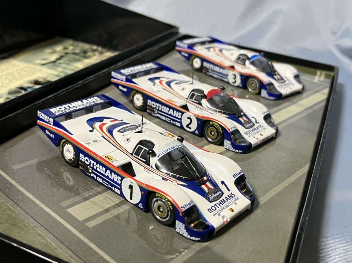 Amazon.co.jp: Mini Champs 956 L 3 Car Set 1982 Le Mans 24h Race 1