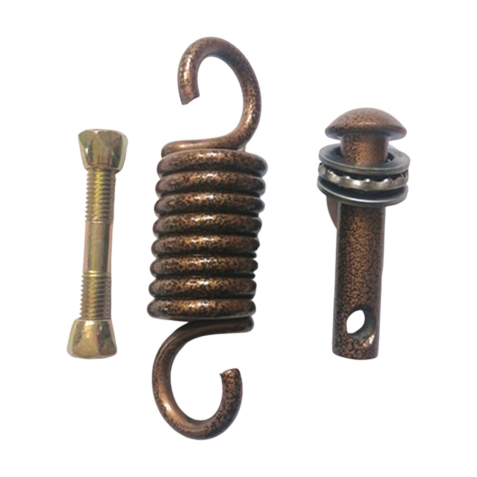 Hsyzygian Brown Duty Steel Hammock Spring Hook Rust Resistant Swing Outdoor Hanging Basket Tensions Hardware Rust Resistant Swing