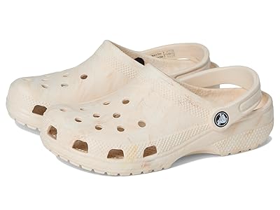 Crocs Kids Classic Marbled Tie-Dye Clog (Little Kid/Big Kid) Kids Shoes Bone Swirl : 1 Little Kid M, Synthetic