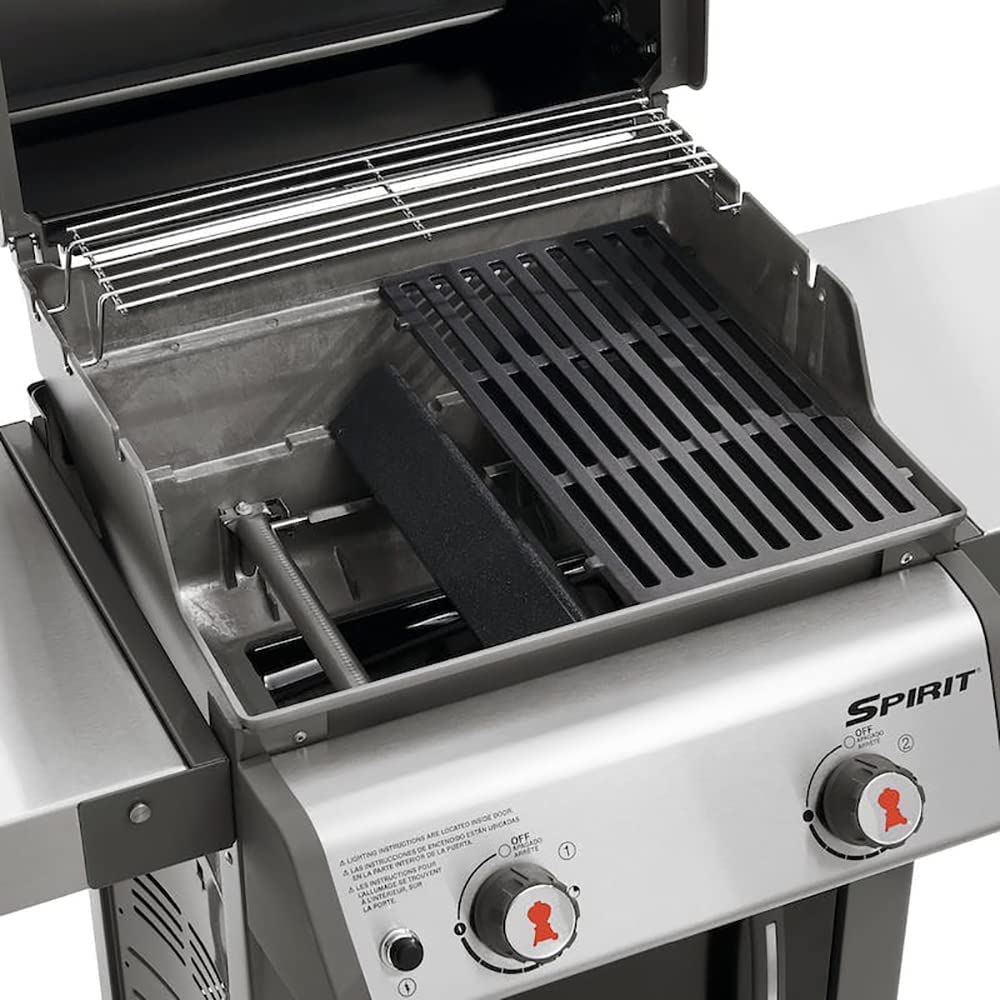 Barre Aromatizzanti Smalto Porcellanato 38,9cm per Weber Spirit 300, e310, e320, S310, S320