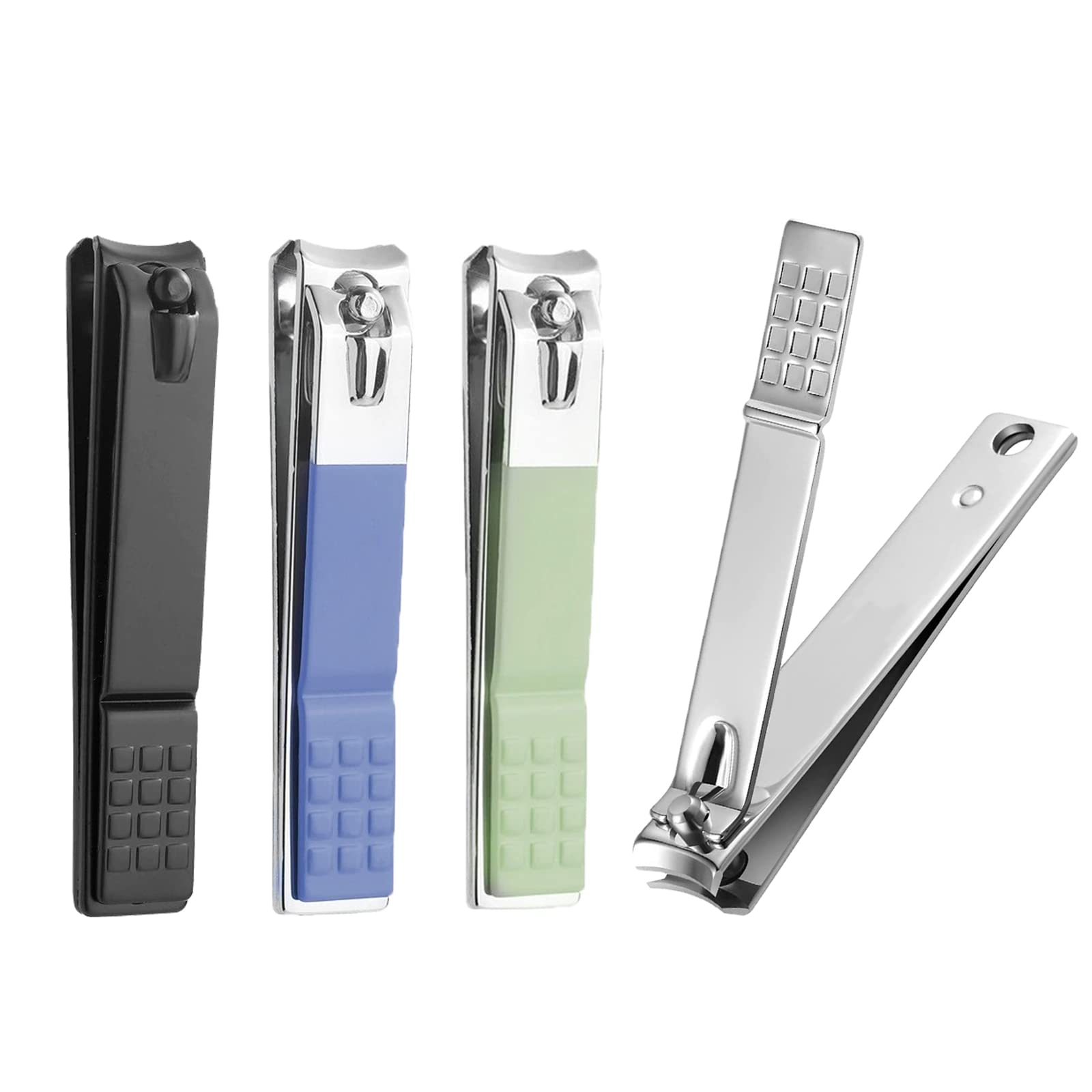 Nail Clippers Set Large Toenail Clippers for Thick Nails 15mm Sharp Curved Blade Clippers Cutter Finger Nail Clippers