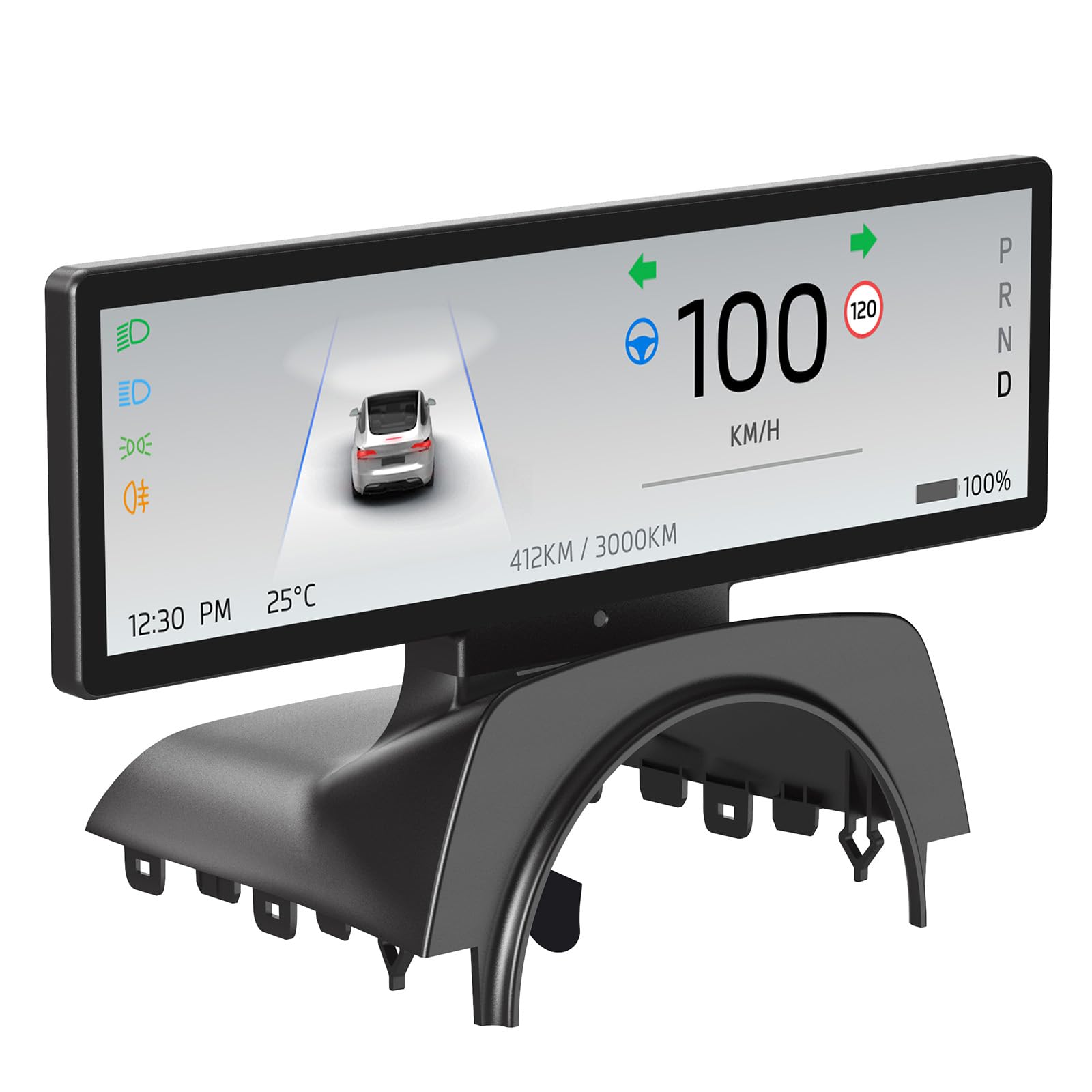 8.8 Inch Portable Smart LCD Display for Model 3&amp;Y, Voice Control, Navigation, Audio Output, No Broken/No Hole,Cars for 2017-2023 Model 3 &amp; 2019-2024 Model Y