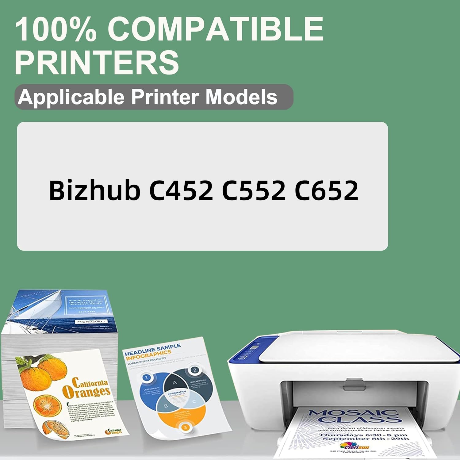DV612 Developer Unit Replacement for DV612 Compatible with Bizhub C452 C552 C652 High Yield 20,0000 Pages, Includes Chip (Black-1Pack)