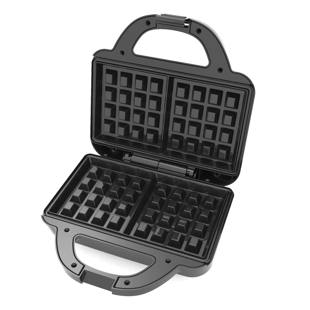 Amazon.com: Brentwood TS-239BK Couture Purse Non-Stick Dual Waffle