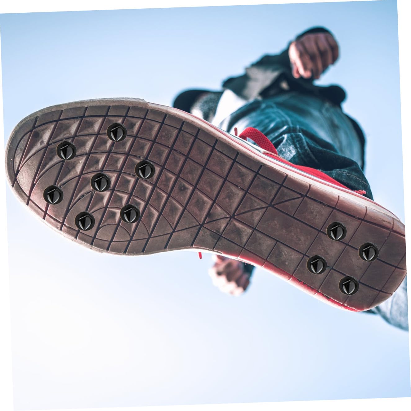 BESPORTBLE 2 Set Di Punte Da Golf Stinger Scarpe Da Corsa Punte Di Ricambio Tacchetti Per Scarpe Punte Da Pista Da Corsa Punte Da Pista Con Chiave Scarpe Antiscivolo Suole Di Scarpe Scarpe