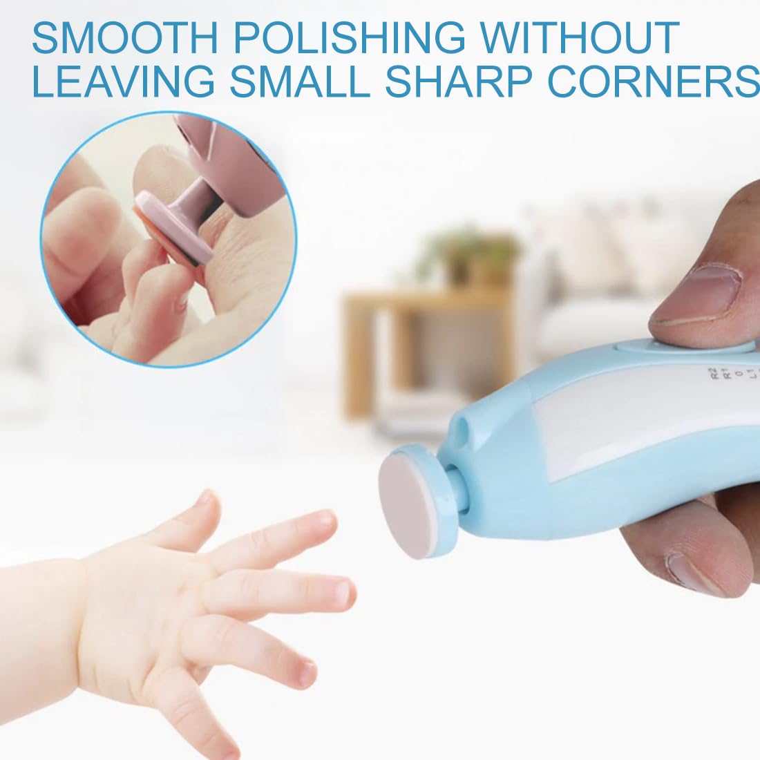 24 Pièces Coupe-Ongles de Bébé de Rechange Coupe-Ongles de Bébé pour Limes à Ongles Limes de Ponçage Tampons de Remplacement pour Enfants Tampon de Tondeuse