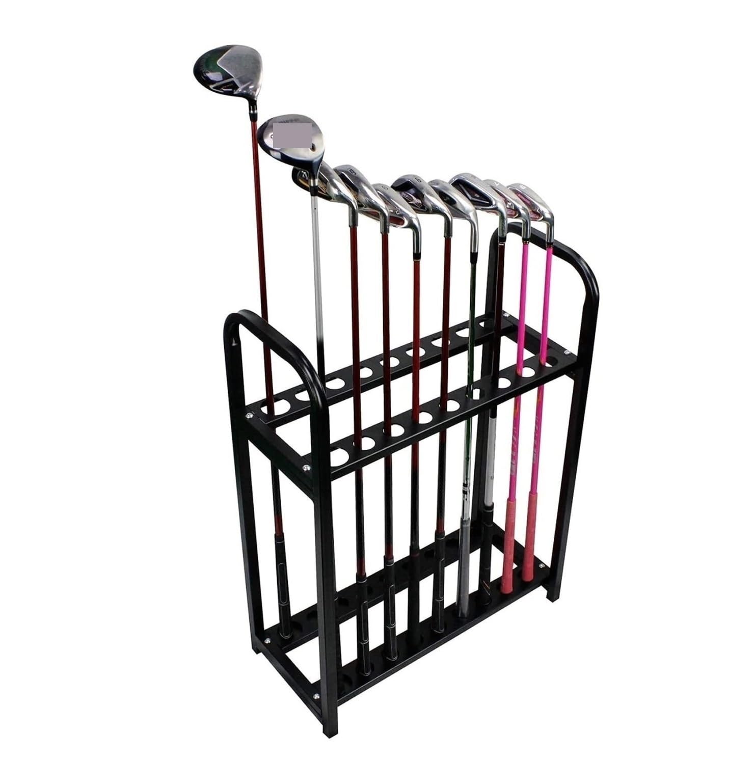 Golfschläger-Halter Golfschlägerständer, Präsentationsständer, 18-Loch-Golfschläger-Aufbewahrungsständer, Metallständer, Aufbewahrung Für Driving Range-Zubehör Golfschläger-Organisation