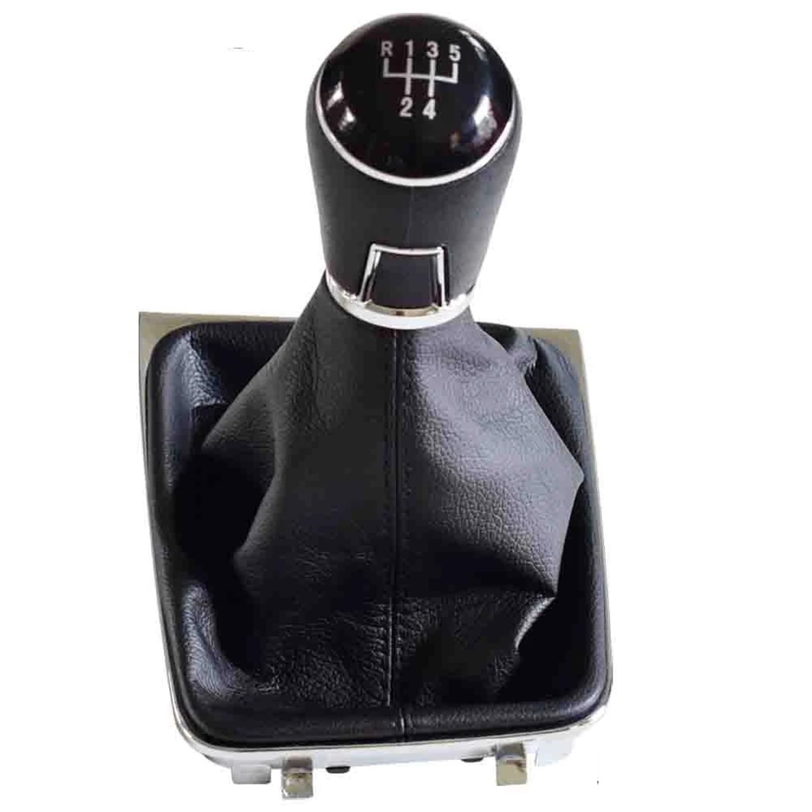 YDXHERTA 5 6 Speed Gear Shift Knob Handball for Golf 7 for MK7 for GTI for GTD Leather Cover Case Spare Parts(Speed 5)