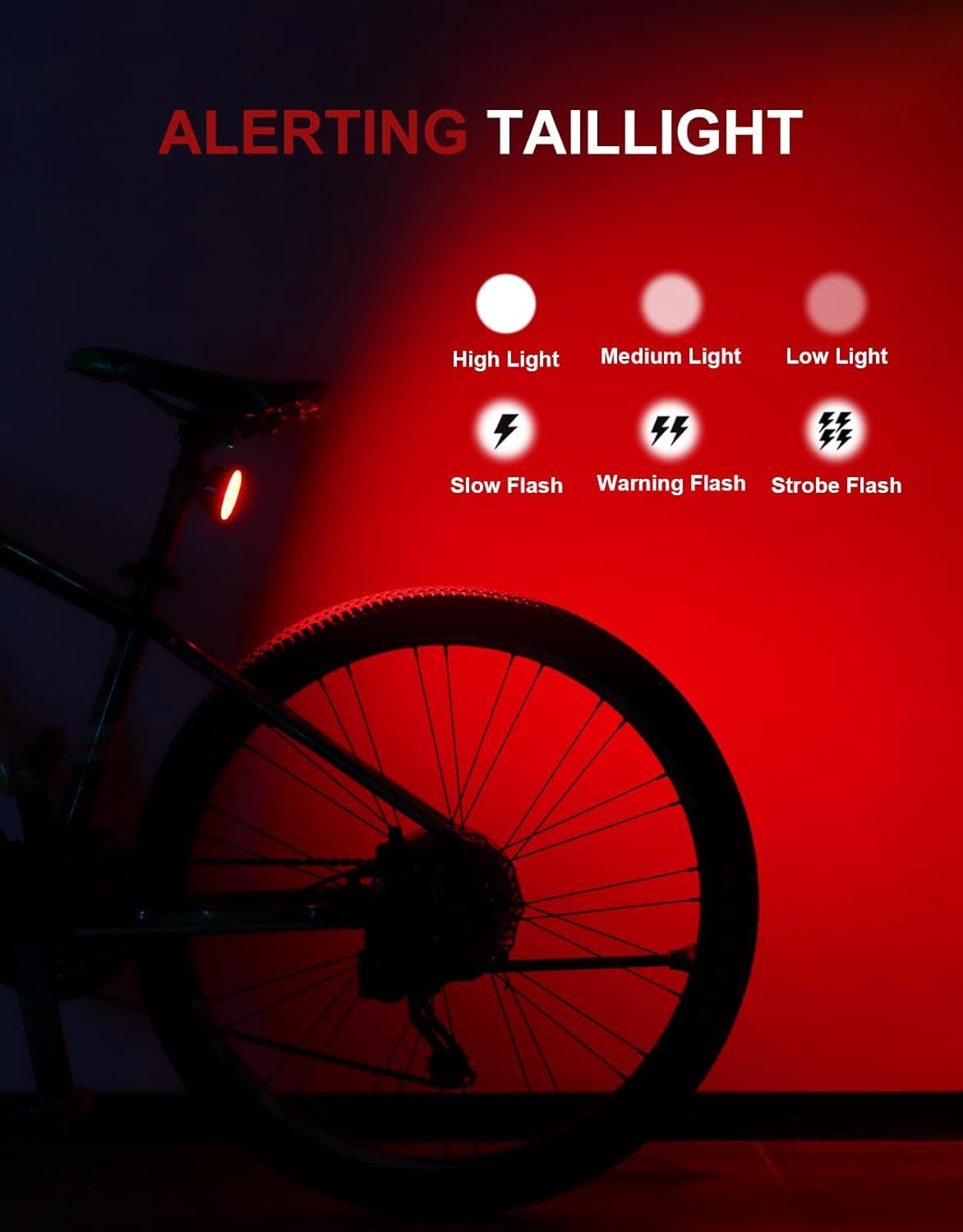 Fietslampen, 12000 lumen ultraheldere led-fietslampen, 10.000 mAh oplaadbare fietslichten, 4-stands voorlamp, Ip65 waterdicht, geschikt voor Nachtfietsen Fietslampen, 12000 lumen ultraheldere led-fietslampen, 10.000 mAh oplaadbare fietslichten, 4-stands voorlamp, Ip65 waterdicht, geschikt voor Nachtfietsen
