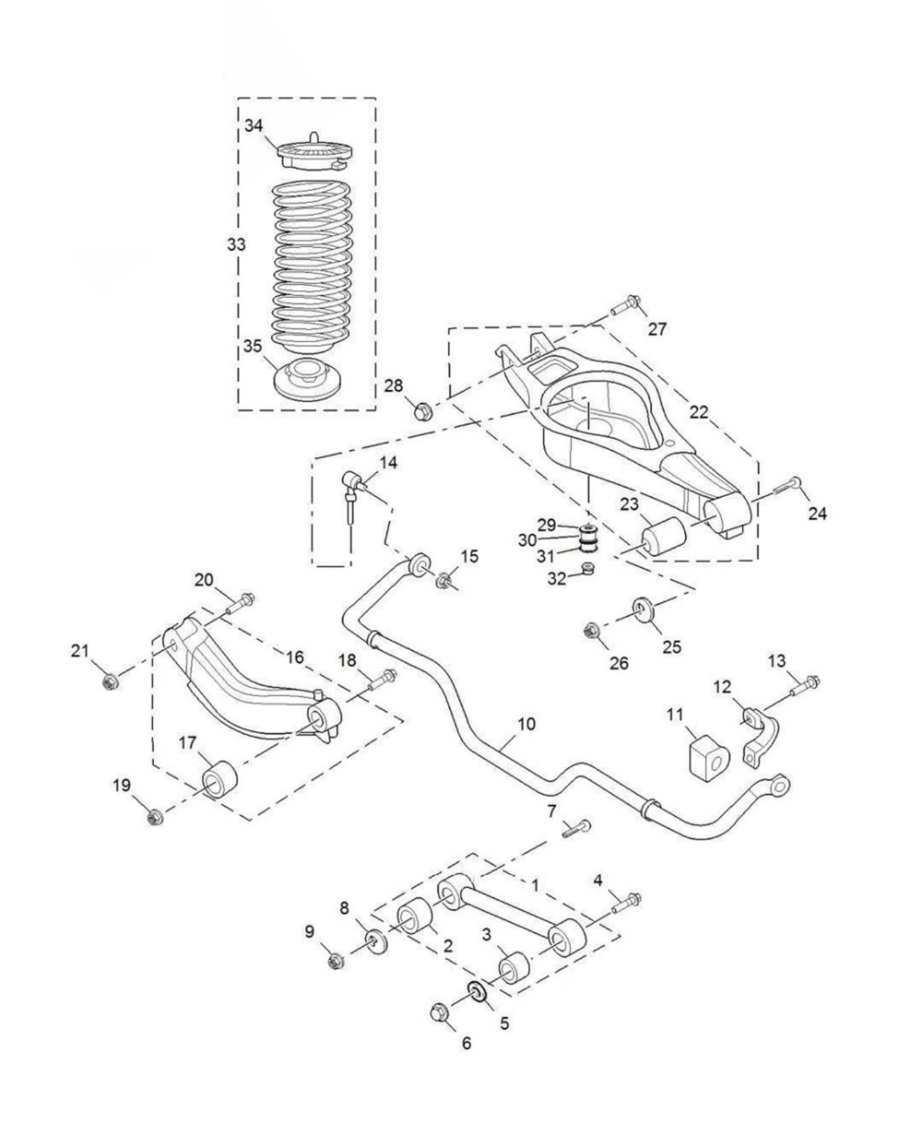 Sworzeń kulowy wahacza 2 szt. tuleje tylnego stabilizatora pasujące do SAIC ROEWE RX5 MG GS .0 SUV Auto Car Motor Suspension Ball Joint część 10094359