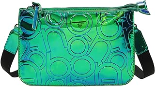 Borsa A Mano/Spalla Convertibile Messenger Da Donna | Elegante Borsa Con Cerniera A 2 Camere Con Tracolla Staccabile E Tasca Interna Con Cerniera | In Finta Pelle