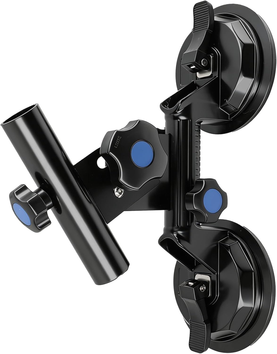 Suction Cup Flag Holder for Rv, Rv Flagpole Mount Kit with Angle Adjustable, Quick Flag Pole Mount Kit for Holds Flags,Heavy Duty Flagpole Holder for Camper, Truck, Trailer,Yacht,Boat