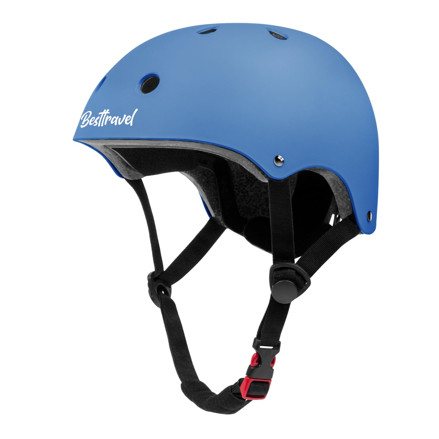 Besttravel Kids Helmet, Toddler Helmet Adjustable Toddler Bike Helmet Ages 3-8 Years Old Boys Girls Multi-Sports Safety (Slate Blue 2.0, XS/S 48-54cm) โ image 1