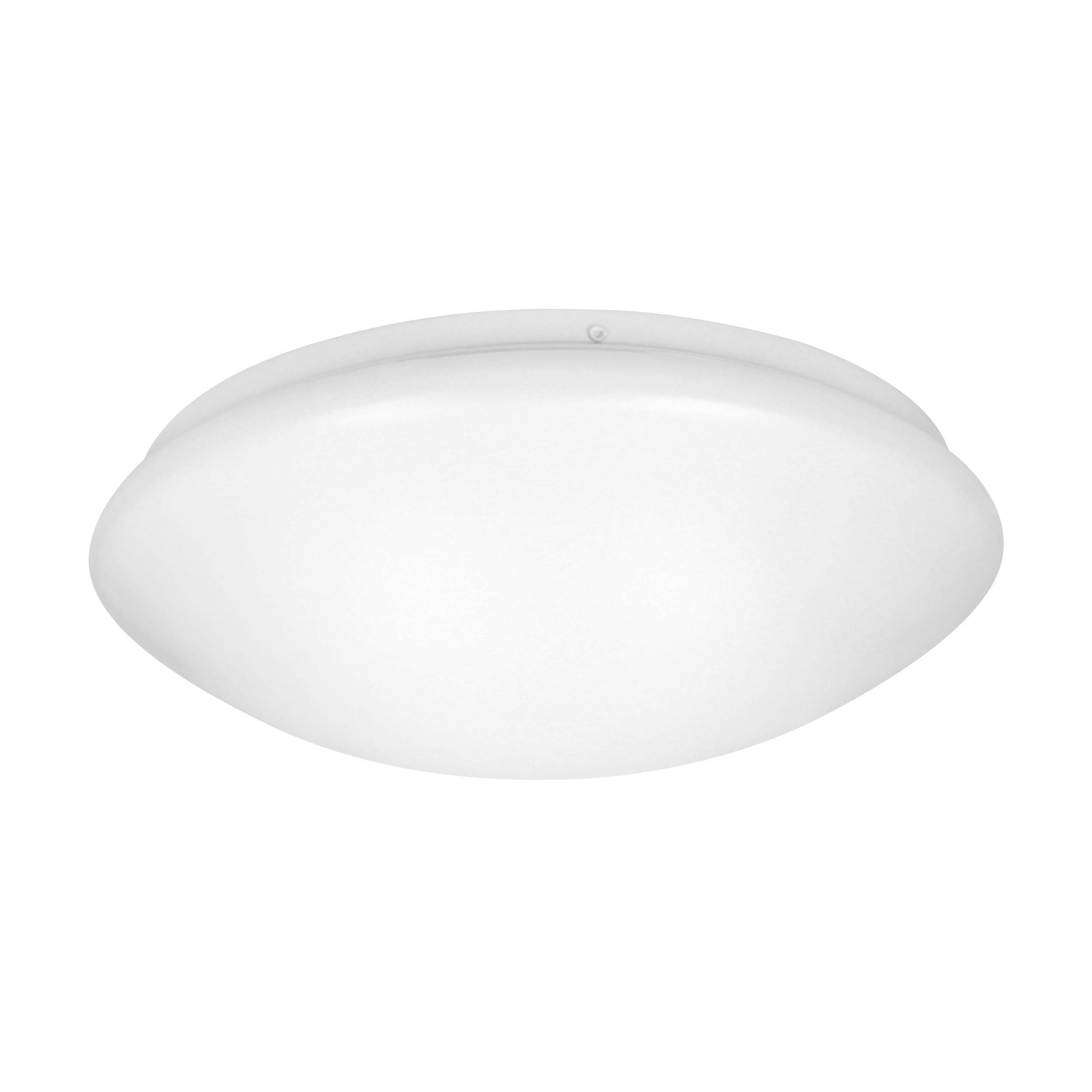 Orno Vega Applique murale et plafonnier LED rond 1260 lm 4000 K Blanc naturel IP44 étanche (voiture 18 W)