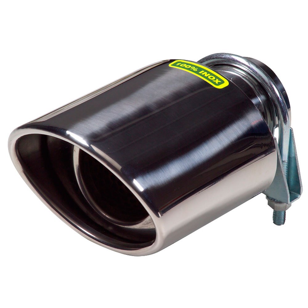 Wykończenie rury wydechowej stal nierdzewna owalna 117 x 85 mm dł. 178 mm 45-64 mm