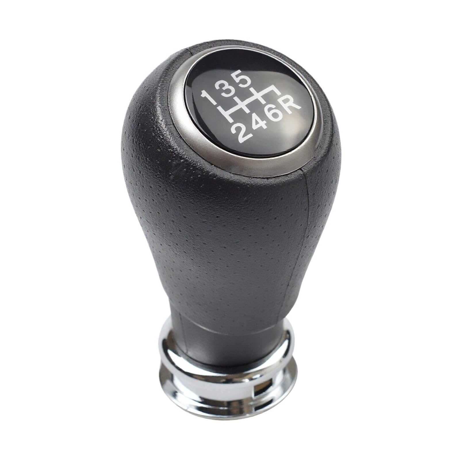Bxbdekqgl 6R Speed Gear Shift Knob For Crv For Cr-V For Mk3 2006-2012 6 Speed Manual Gear Shift Knob Shifter Lever Stick Black Abs