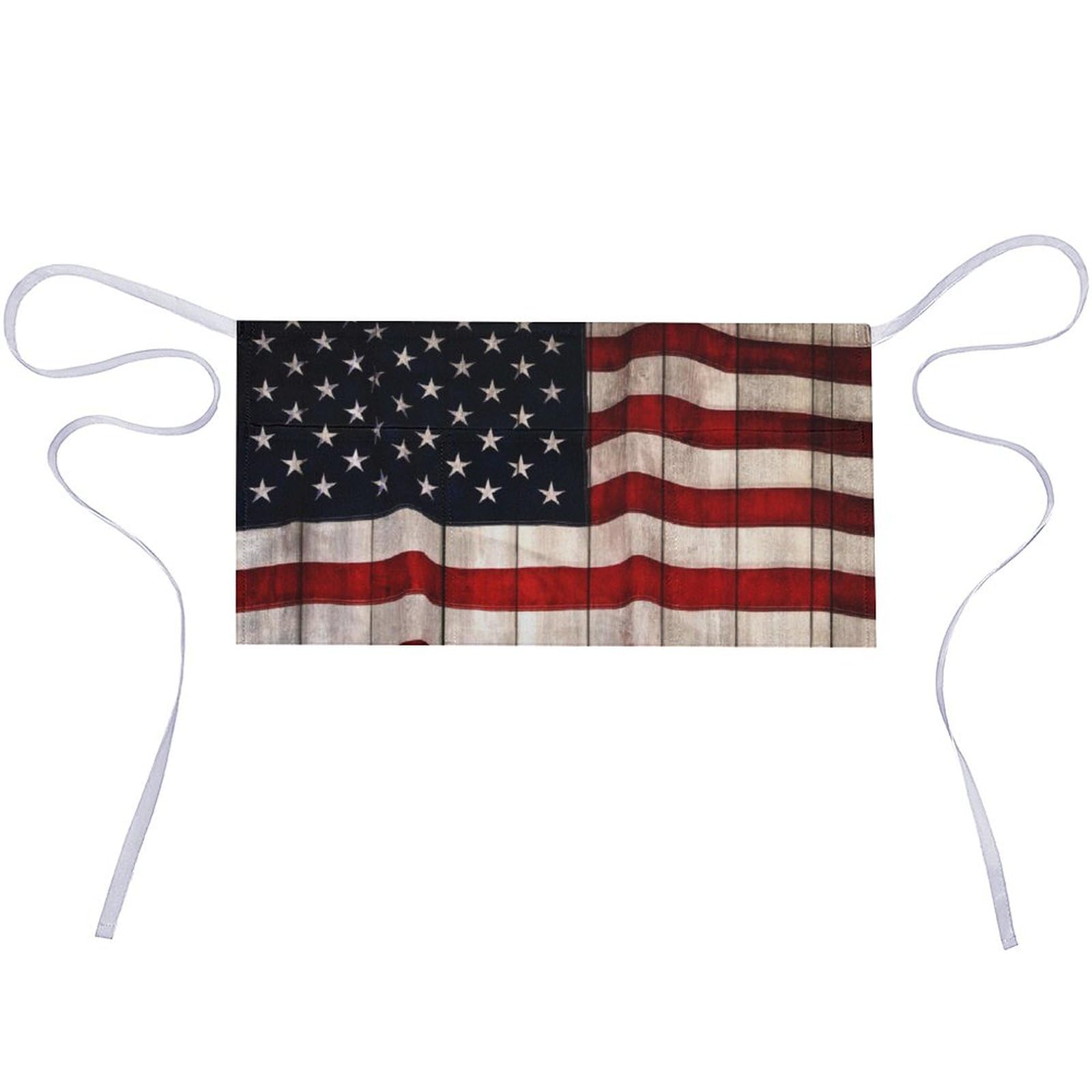 JAIDEN BEATA Splash-Proof Waist Apron Work Apron with 3 Pockets, Portable Half Apron for House Kitchen Garden