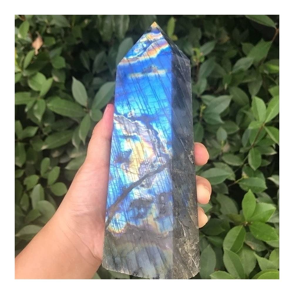 Sostegno Spirituale Guarigione della Bacchetta Magica della Bacchetta Magica del Labradorite di Cristallo Naturale