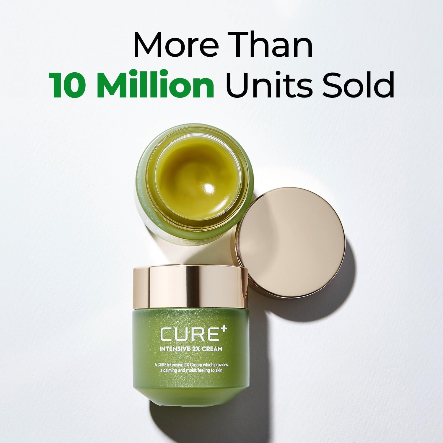 Cure Intensive 2X Cream, Premium Aloe Deep Moisturizing Multi Balm, Korean Skincare, Face Moisturizer for Dry Skin (Pack of 1) - Image 2