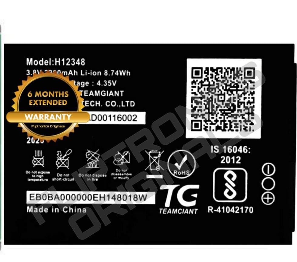 Image of H12348 Battery for Jio WiFi Dongle /Airtel WiFi / M2S Fi 2 / Wireless Router 4g FI2 / M2 hot spot Battery with 6 Month Warranty**** (P184)
