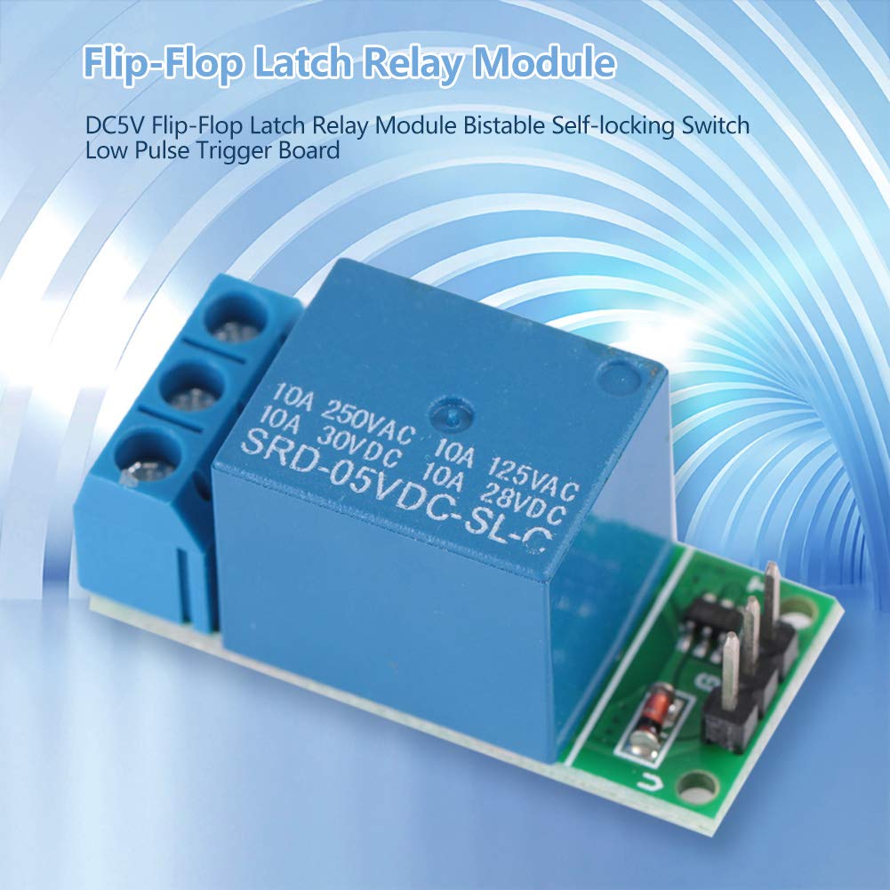 Modulo Relè Flip-flop 6-24V - Interruttore Bistabile Autobloccante A Impulso Basso - Foto 7