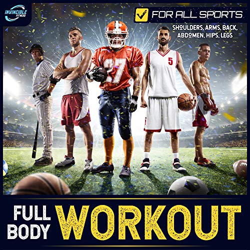 Invincible Fitness 20Ft. Agility Ladder Set - Includes 10 Cones, 4 Hooks, 5 Loop Bands, Resistance Parachute, Jump Rope, & Carry Bag - Improves Speed, Power, Strength, Weight Loss (Full Set Green) #TOP4