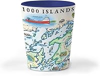 Vista 15 de Xplorer Maps Oregon State Map - Vaso de chupito de cerámica, sin BPA, para oficina, hogar, regalo, fiesta, duradero y con capacidad para 1.5 onzas