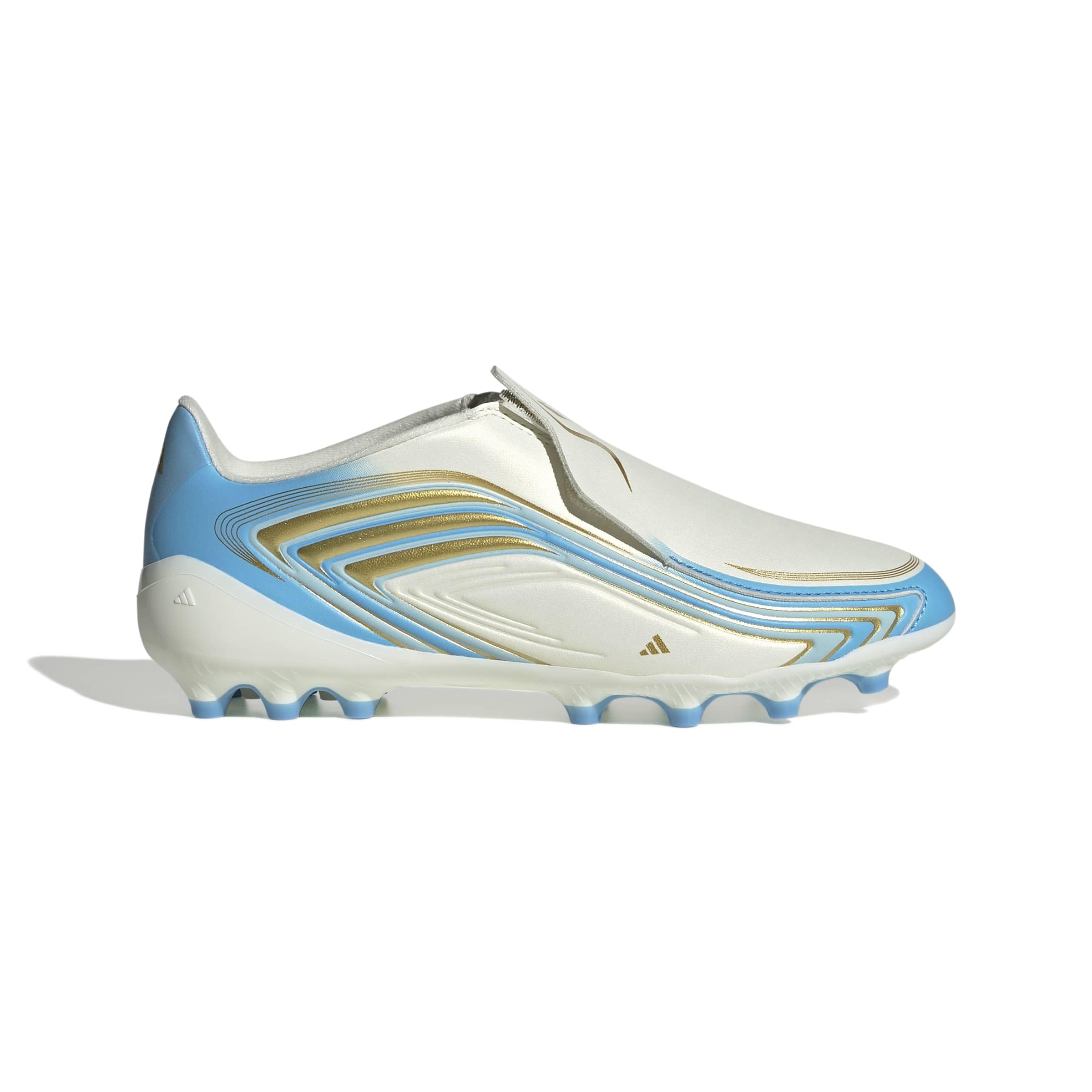 adidas F50 Messi League Laceless Artificial Ground Football Boots Kids ZapatosUnisex niños