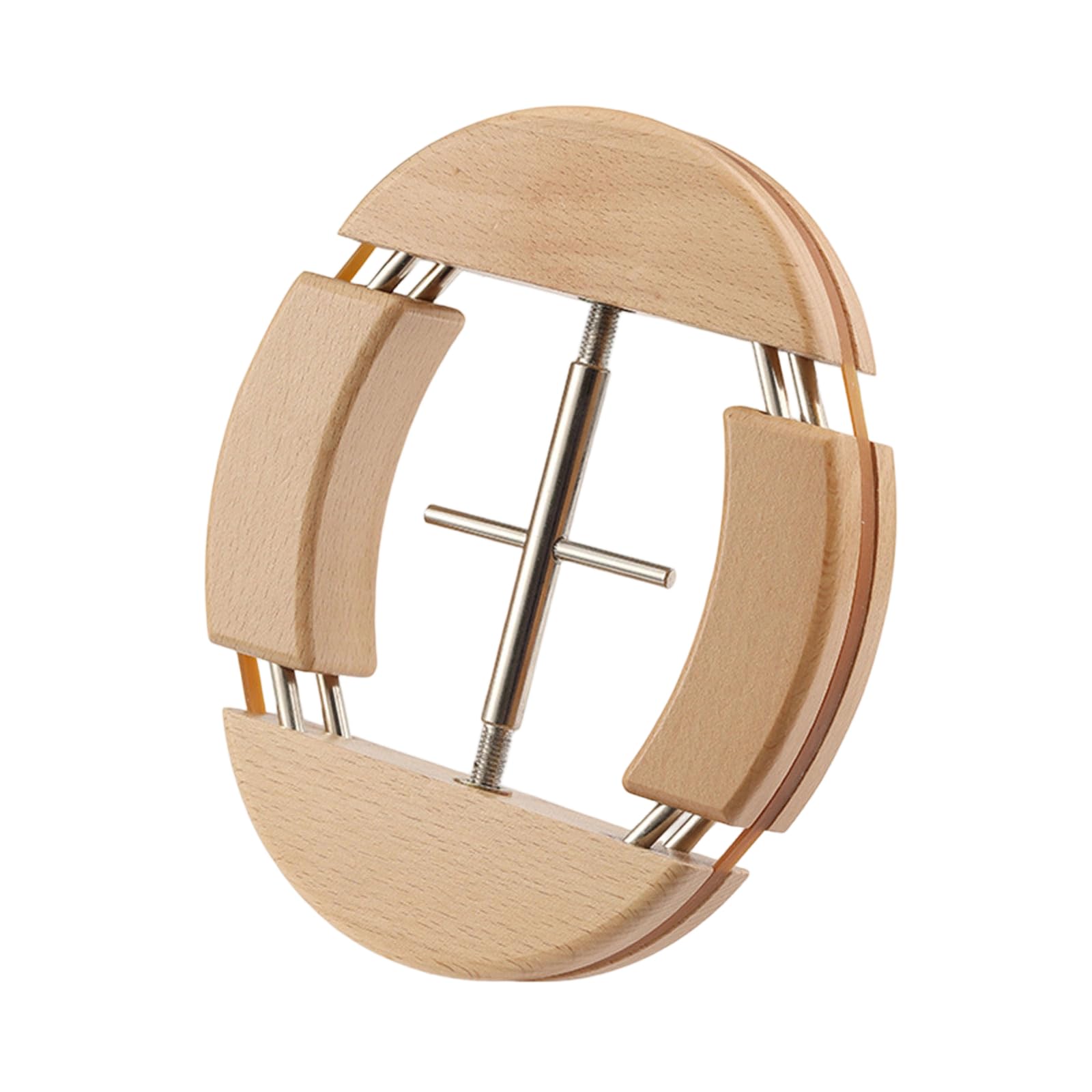 Piceioep Easy to Use Wood Hat Stretcher Adjustable Cap Expander with Levers Mechanism for Four Way Expansion Stretcher Adjustable Cap