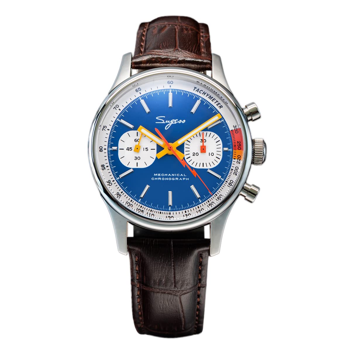 Ncsugess St19 Seagull Movement Pilot Watches Chronograp Sappire