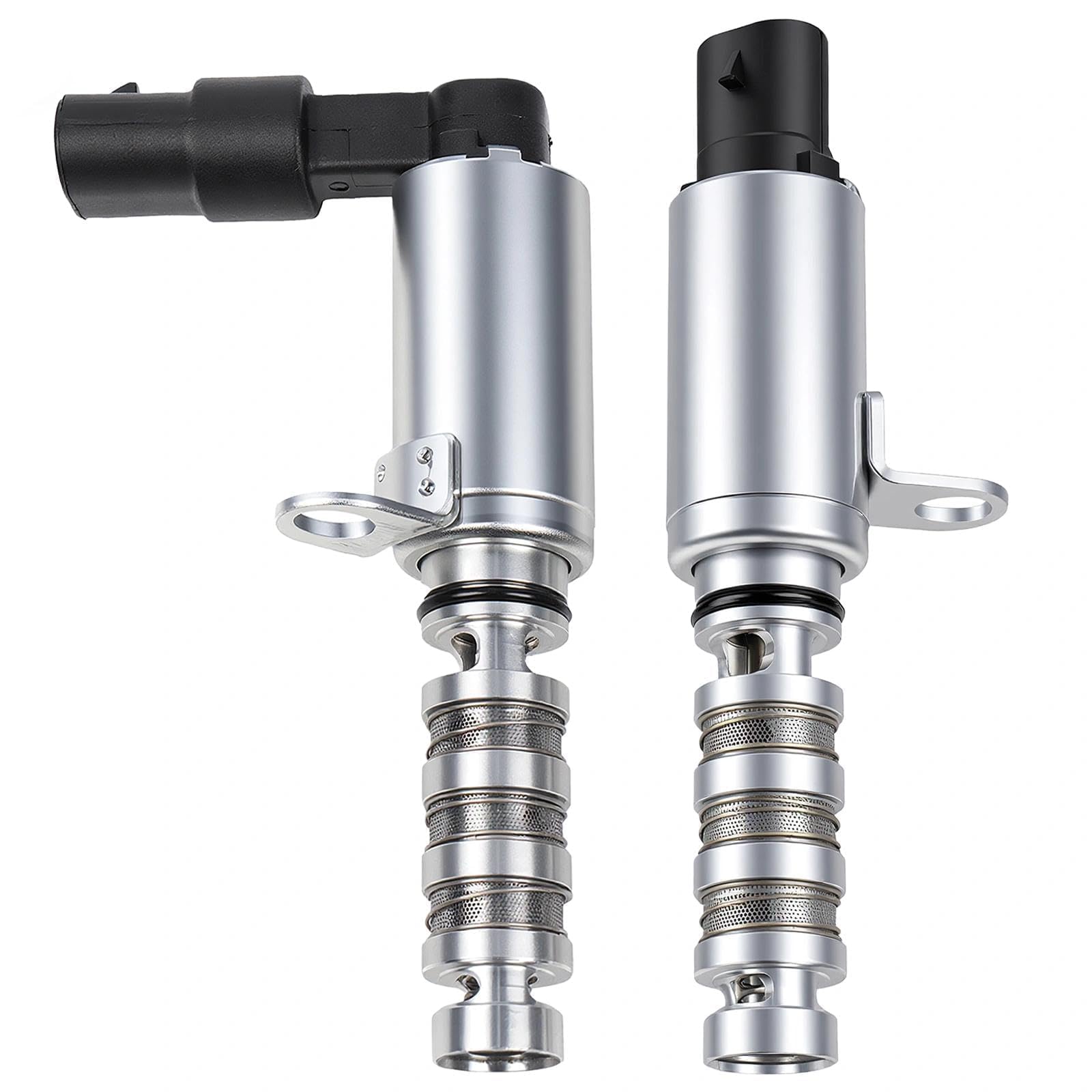 MIKKUPPA Solenoide di fasatura variabile della valvola del motore di aspirazione e scarico 1.8L 2.0L VVT, Attuatore di posizione dell'albero a camme compatibile con Hyundai & Kia 243752E100 243552E100