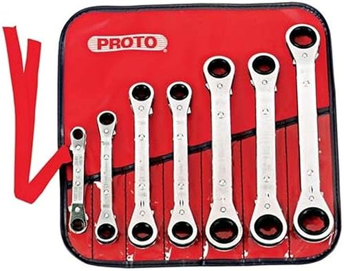 Stanley Proto J1180MA - Juego de llaves de trinquete (7 piezas)