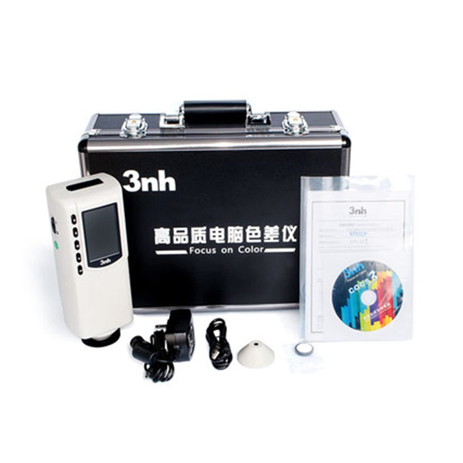 Colorimetro NR60CP Doppio localizzazione Digitale Portatile di localizzazione con Aperture di misurazione da 4 mm da 8 mm Swimpable Digital Precise Color Analyzer Tester
