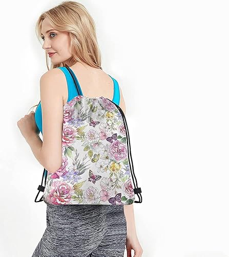 Miniatura 4 de Skulls - Mochila con cordón, Multi-a117.