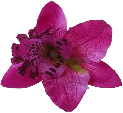 Miniatura 6 de Pulabo - Pinza para el pelo de orquídea asequible – Nuevo clip de pelo de orquídea para boda nupcial flores pasador mujeres niñas accesorios 1